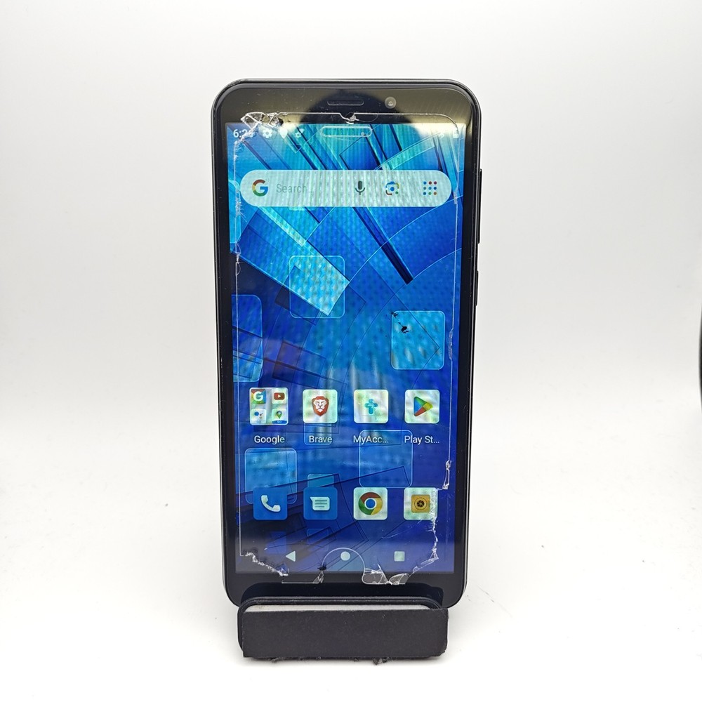 Cloud Mobile Stratus C5 Elite (TruConnect) – 16GB Black – DAMAGED #3595