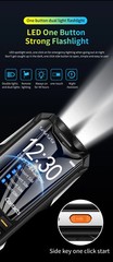 Unlocked version GSM mobile phone 4 SIM sturdy outdoor large battery