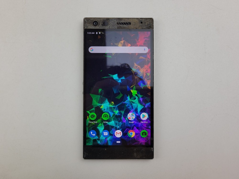 Razer Phone 2 (RZ35-0259) 64GB – Satin Black (Unlocked) – POOR CONDITION – J6924