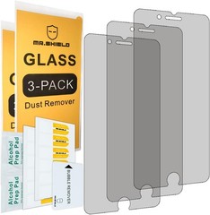 3PCS Privacy Screen Protector & Tempered Glass for iPhone 7 Plus/iPhone 8 Plus A