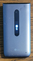 LG Classic Flip L125DL – Gray and Black ( TracFone ) 4G VoLTE Smartphone