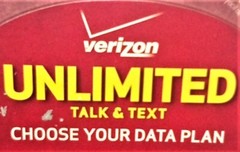 Verizon Unlimited Talk & Text No Annual Contract Prepaid Phone -New-