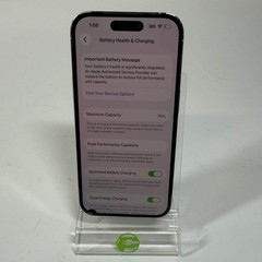 Broken Unlocked Apple iPhone 14 Pro 256GB 26.5 MQ0X3LL/A Read