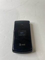 LG CU515 Black Flip Cellphone AT&T 3G Unlocked Great Working Condition