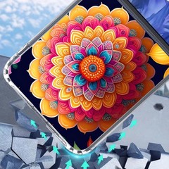 Motorola Razr Plus 2024 Case, Hard Protective Cover with Beautiful Floral Mandal