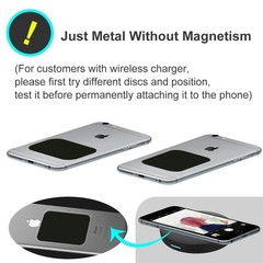 Great 1 Universal Metal Plates with 3M Adhesive for All Magnetic Car Mounts, Cel