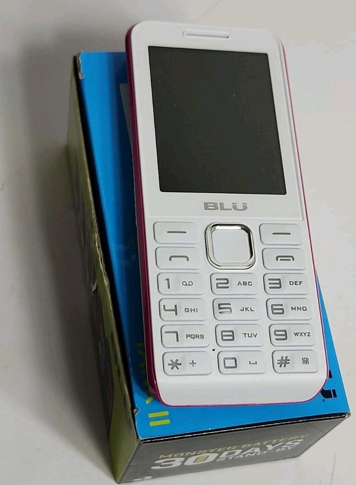 BLU Cell Phone Unlocked Number Buttons Tank II T193 2.4″ VGA GSM Dual Sim PARTS!