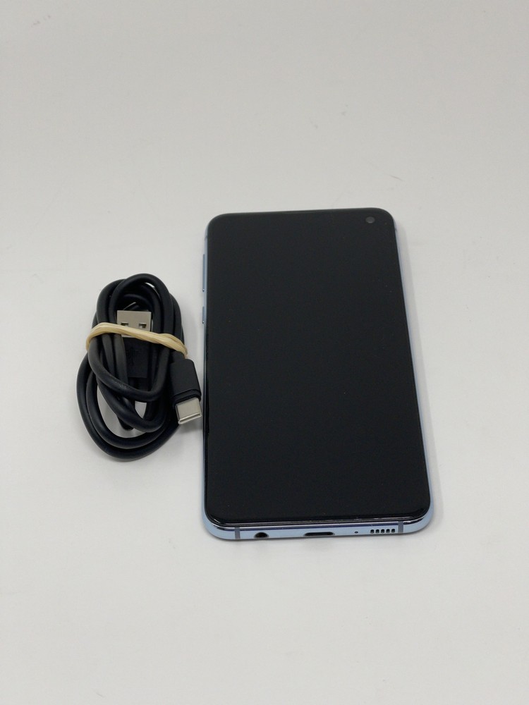 Samsung Galaxy S10e 128GB Unlocked SM-G970U Prism Blue Good
