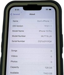 Apple iPhone 13 Pro – 128GB – Sierra Blue UNLOCKED