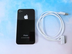 Apple iPhone 4 Black A1349 Verizon 8GB w Original Box Tested Working