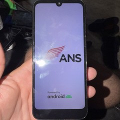 2x ANS Artia Android Smartphone, Bar Style Cell Phone, Gray Color