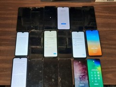 Lot Of 18 Samsung Galaxy S10 S9 /A25/a15/a14/A13/A03s For Parts/Repair Only