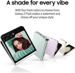 samsung Galaxy Z Flip 5 F731U1 Unlocked 6.7 Foldable Android Smartphone screen