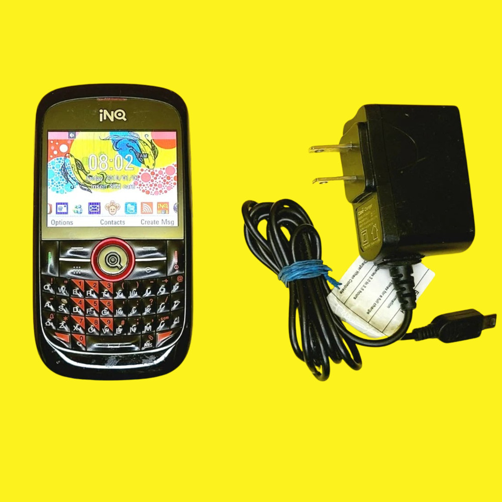 UNLOCKED INQ CHAT 3G KOODO TELUS CHATR BELL PUBLIC LUCKY KOODO MOBILE CELL PHONE