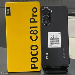 NEW POCO C81 4G LTE GSM (128GB+4GB RAM) GSM Android Factory unlocked Phone BK