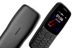 Nokia 106 2018 Dual Sim Unlocked FM Radio Big Button Mobile Cell Phone Version