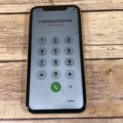iPhone X (10) Yellow NOT UNLOCKED DISABLED Does Charge But Stopped Working