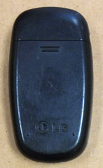 LG Aloha AX145 – Black and Gray ( Alltel ) Cellular Flip Phone