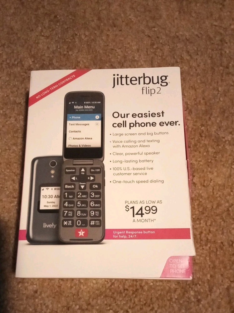 **Used Jitterbug Flip2 Cell Phone for Seniors **