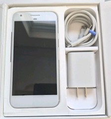 Google Pixel 2PW4100 128GB Very Silver VERIZON WIRELESS **OPEN BOX**