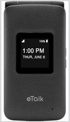 Verizon Wireless Freetel eTalk Prepaid Flip Phone(grey)