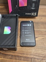 BLU Studio X5 LTE Unlocked 4G– 32GB GSM Smartphone – Black 5MP LED Flash NEW