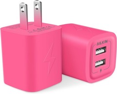 2 Pack Fast Charging USB Wall Charger for iPhone, Samsung Galaxy, Google Pixel