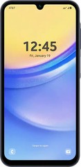 Samsung Galaxy A15 5G SM-S156V Walmart Family Mobile 128GB Blue Black Open Box