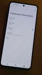 Cracked Motorola Edge 5G XT2205-1 2022 256GB 8GB RAM Nebula Blue Unlocked #3