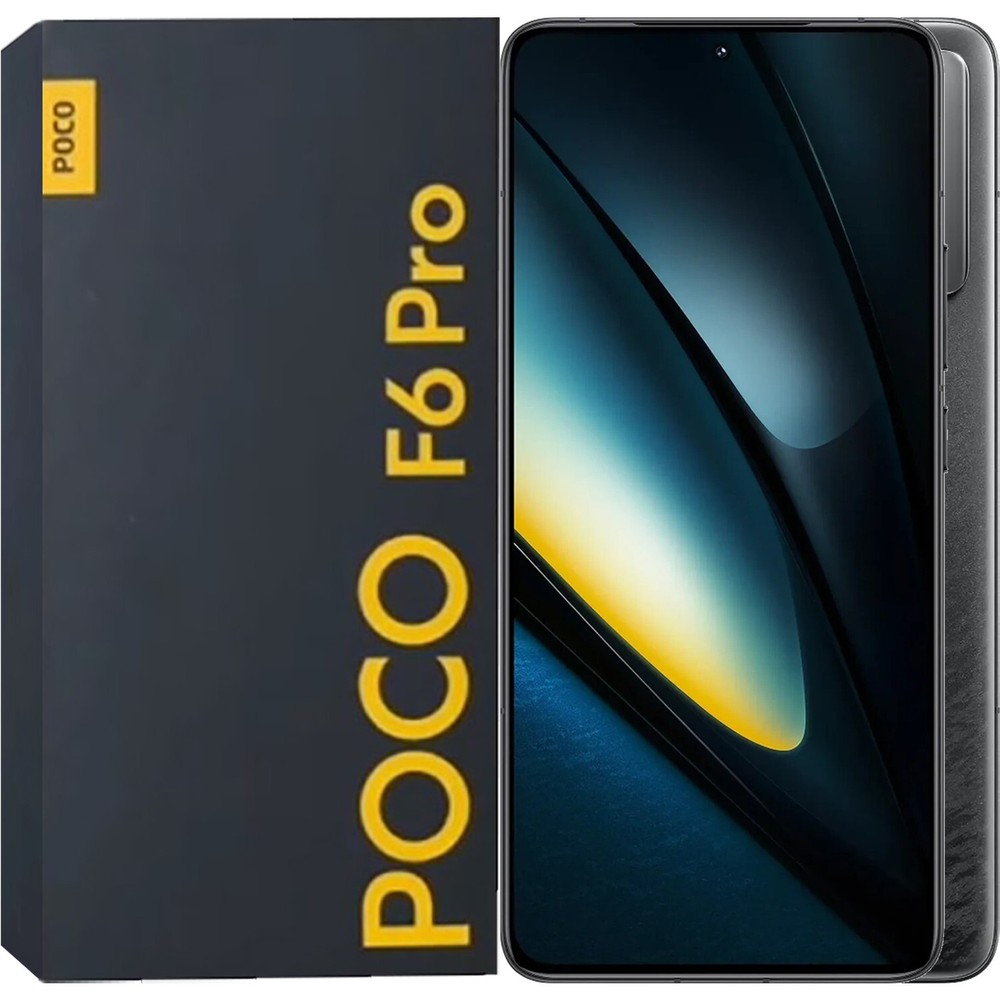 Xiaomi Poco F6 Pro 5G Black 1TB + 16GB Dual-SIM Factory Unlocked GSM NEW