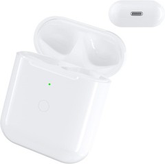 Replacement Wireless Charging Case for Airpod 1st 2nd Generation, Bluetooth Pair