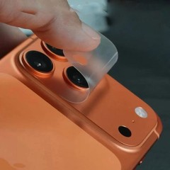 Matte Scratch-Resistant Hollow Lens Film – 3 Pack Camera Protector for iPhone 17