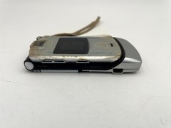 Motorola Flip Cell Phone Silver & Black 2.2″ Color Screen Micro USB with Battery