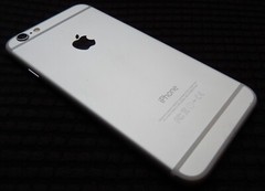 Apple iPhone 6 – 64GB – Silver (Verizon) A1549 (CDMA + GSM)