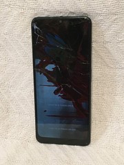 T-Mobile REVVL V+ 5G Nebula Black AI Triple Camera 6.82″ Display CRACKED SCREEN