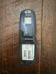 Vintage Sanyo PM-8200 (L) Sprint Cellular Flip Phone Untested