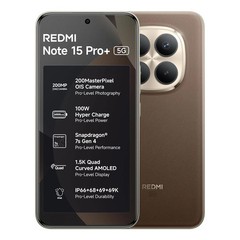 REDMI Note 15 Pro+ 5G (Mocha 12GB+256GB) Esim Snapdragon 7s Gen 4 Global Version