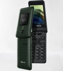 BLU Tank Flip T0100U|2.8″ Display| 2022| GSM Unlocked | 4G LTE Flip Phone|Green