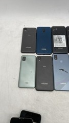 TCL Cricket Android Smartphones SL112C Mixed Models Lot Of 10