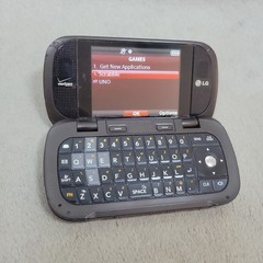 LG Octane VN530 Verizon Dual Screen Flip Phone Tested Working Battery Included