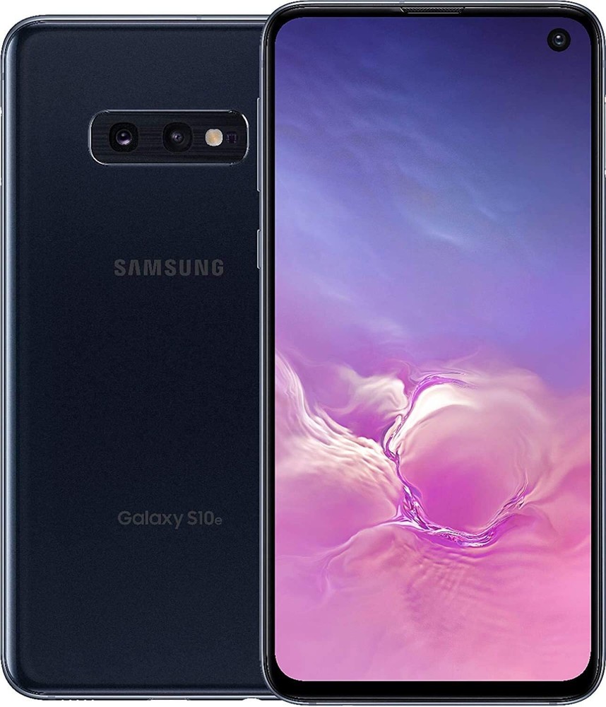 Samsung Galaxy S10e SM-G970U1 Unlocked 128GB Prism Black B Medium Burn
