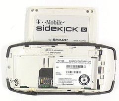 Sharp Sidekick iD PV150 – White and Black ( T-Mobile ) Smartphone