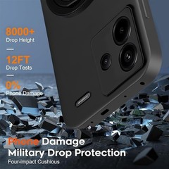For Xiaomi Redmi Note 13 Pro Case with Shockproof Protection & Screen Protector