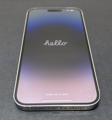 Apple iPhone 14 Pro Max A16 Bionic Chip 256GB Silver AT&T MQ8U3LL/A