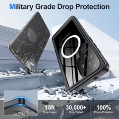 IP68 Waterproof Case for Samsung Galaxy S25 Ultra [2025] – Shockproof Full Body