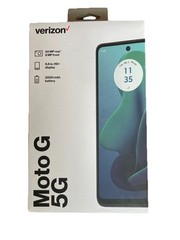 Verizon Motorola Moto G 5G 2024 128GB 4GB RAM Prepaid Smartphone Sage Green NEW!