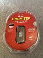 Samsung Gusto 2 SCH-U365 Gray Verizon Flip Phone NEW SEALED