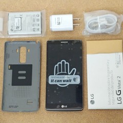 LG Vista 2 H740 AT&T 16GB 13MP Cam, Functional Phone With Network / Sim Issue.