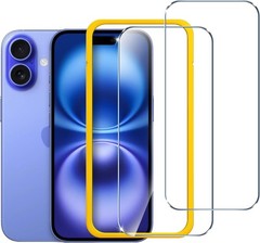 2 Pack of Anti-Scratch Screen Protectors for iPhone 16 & 15 6.1″ – Case Friendly