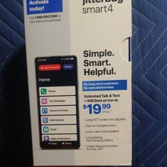 Jitterbug Smart 4 Smartphone for Seniors | Sealed in Box